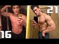 5 Year Natural Bodybuilding Transformation (16-21) | Logan Foote