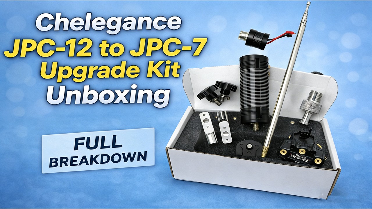Chelegance JPC-12 to JPC-7 Upgrade Kit | Unboxing