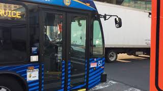 MTA NYC Bus 2019 NovaBus LFS #8557 Bx7 (Sign As NIS)