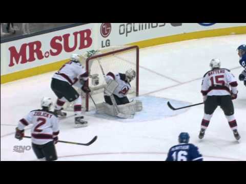 Kadri's Goal - Devils 0 vs Leafs 1 - Mar 4th 2013 (HD)