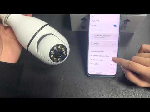 E27 WIFI Smart Home Bulb Camera