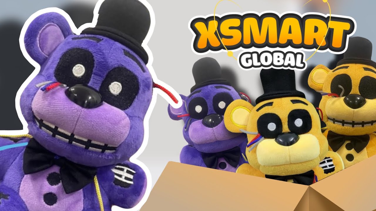 Unboxing XSmart’s NEW Withered Golden Freddy & Shadow Freddy plushies!!! (+ Giveaway)