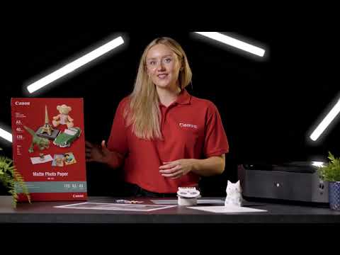 Introduction to Canon Consumer Photo Paper