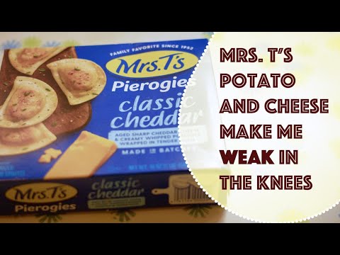 Mrs. T's Pierogis unboxing and preparation. Now in smell-o-vision. (The key ingredient to any party)