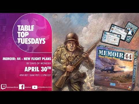 TableTop Tuesdays - Memoir: 44 New Flight Plans by Days of Wonder