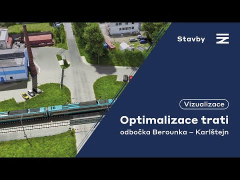 ✨ OPTIMALIZACE TRATI | 📍 odbočka Berounka (včetně) – Karlštejn (včetně)