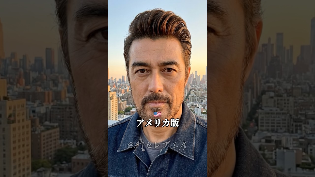 もしも阿部寛が他の国で生まれ変わったら...