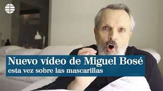 Miguel Bosé: A veces me pongo la mascarilla, pero tengo un documento por el que estoy exento