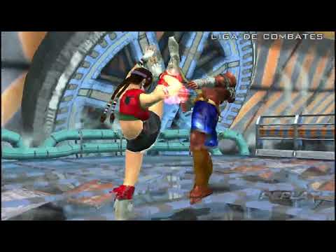 52_3 Julia chan vs bruce Ryona - TEKKEN DARK RESURRECTION ( Anakin x24 ) PPSSPP PC