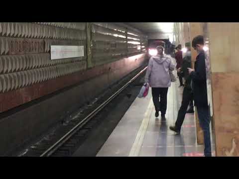 Last 81-717.5M/714.5M train from MPD-10 depot goes back to depot