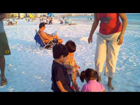 Diya at beach with friends