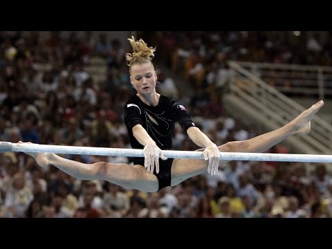 олимпийское золото - российская гимнастка Светлана Хоркина