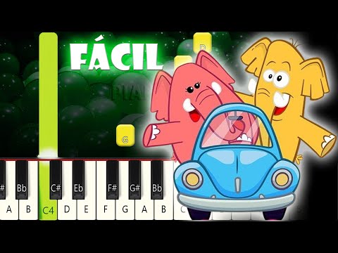 Es tan Grande el Elefante | Piano Tutorial FÁCIL | Cover | Karaoke