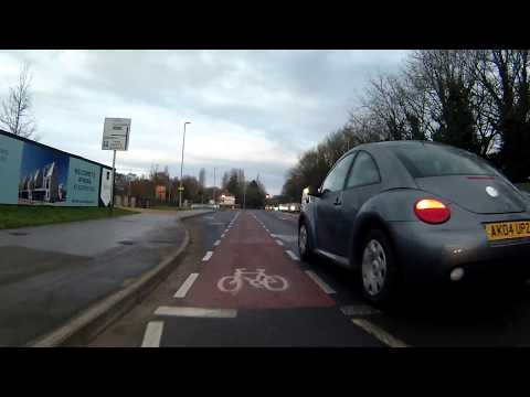 Left Hook into Cyclist (AK04UPZ)