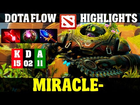 Miracle- Timbersaw gameplay VS Xcalibur and MinD_ControL - Dota 2