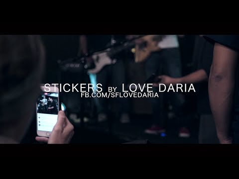 Stickers - Love Daria @ Music City SF