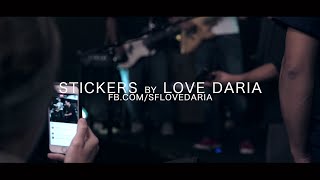 Stickers - Love Daria @ Music City SF