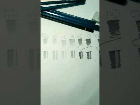 Difference between HB ,2B ,4B,6B, 8B,10B 👀 apsara drawing pencils  #apsara @drawingshekhar