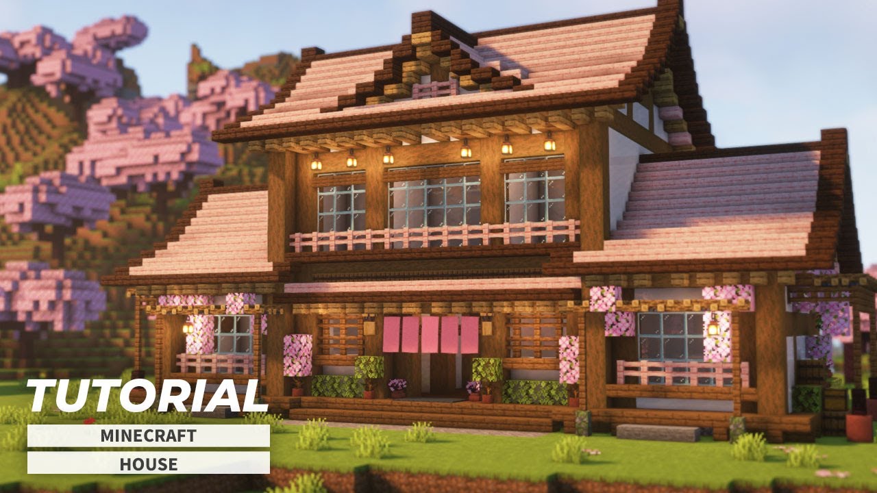 Топ-7 лучших японских домов для постройки в Minecraft | MCBase