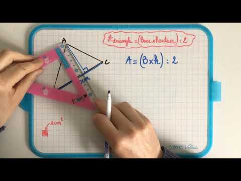 Vidéo 29 - Calculer l'aire d'un triangle