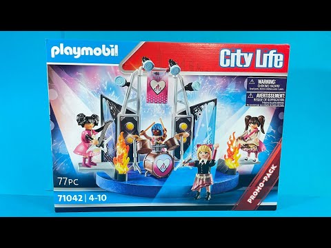 Unboxing Playmobil Music Band - 71042 | City Life | Auspacken