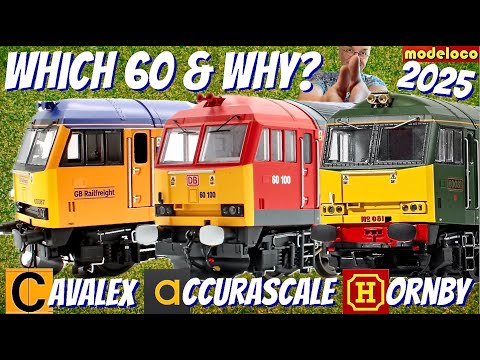 CAVALEX Batch 1&2 ACCURASCALE Batch 1 & HORNBY Upgraded CLASS 60 Models Compared In 2025 | ml80