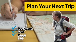 How to Plan Your First Backpacking Trip | Outside Watch