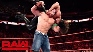 Download lagu John Cena vs. Seth Rollins - Seven-Man Gauntlet Match Part 2: Raw, Feb. 19, 2018 mp3