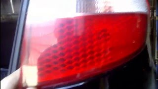 Запотевание задних фонарей на KIA RIO