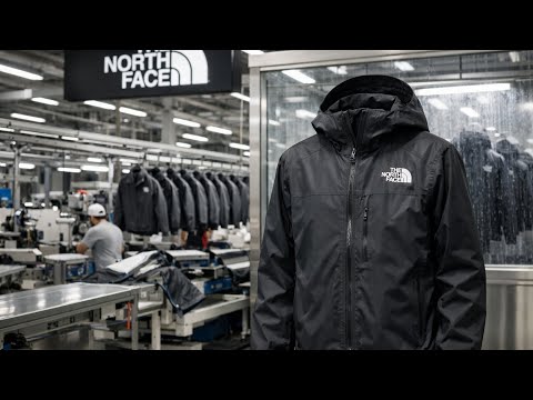 This is how The North Face jackets are made: the industrial process that makes them survive every...