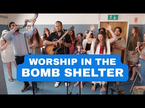 Israelis and Iranians Worship in a Bomb Shelter
