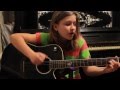 Амели на Мели (cover) девочка поет под гитару 