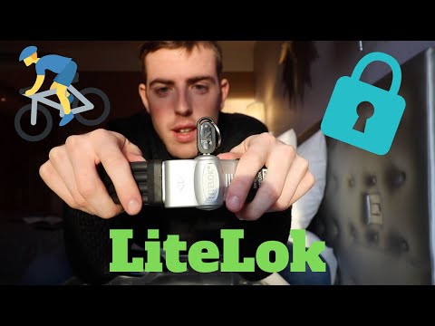 LiteLok - World's Lightest, Flexible, Secure Bike Lock | Hands On REVIEW