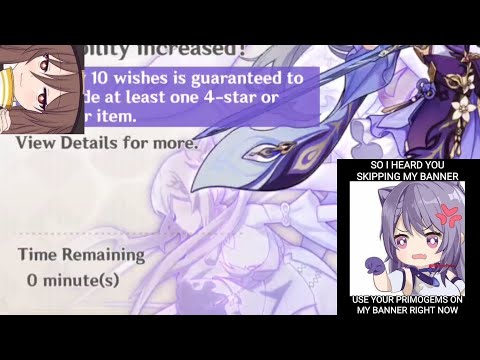 0 minute before keqing is gone