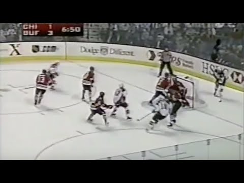 Richard Smehlik Goal - Sabres vs Blackhawks 10/5/00, '00-01 Season Opener