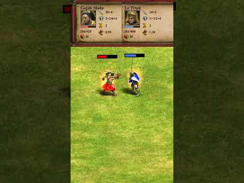 Gajah Mada vs Le Trien (AoE2) #Shorts
