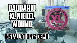 Video thumbnail for D'addario XL Nickel Wound Electric Guitar Strings | Installation & Review | JL Guitar Music by JL Guitar Music PH