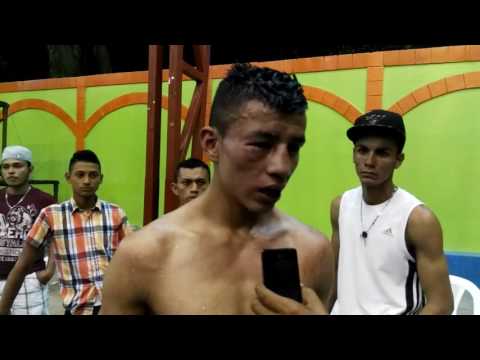 Jimmy Aburto vs Ramiro Blanco. Búfalo Boxing. Nicaragua 2016