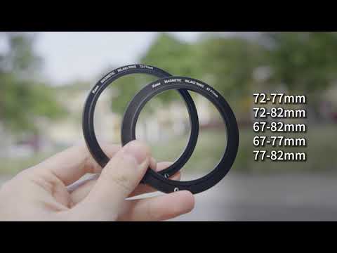Kase Inlaid Magnetic Step Up Ring, Your Photography Filter Companion！