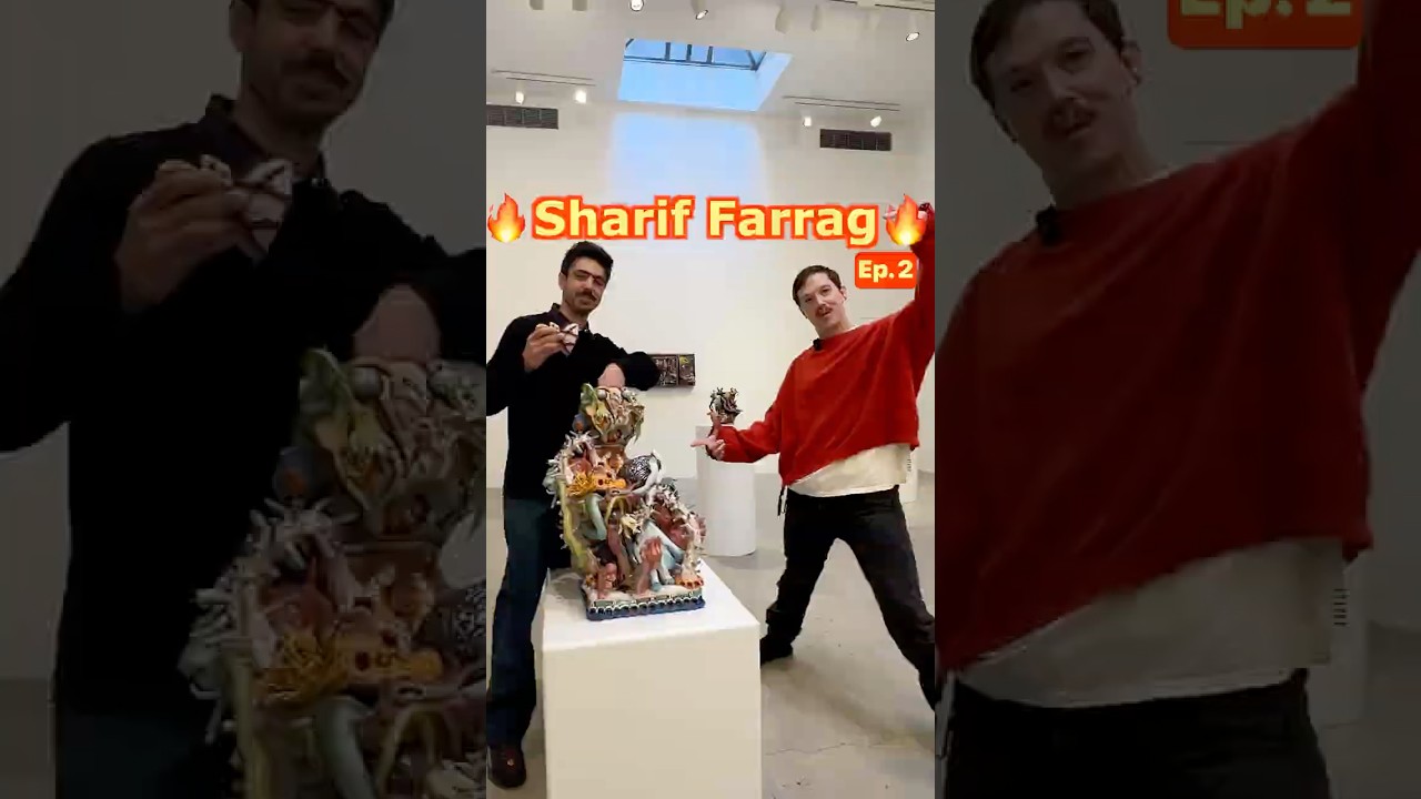 From LA Kilns to NY Vessels: Sharif Farrag’s Ceramic Explosion Pt. 2 🎨🔥  #contemporaryart