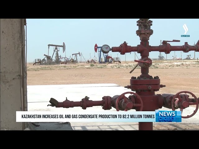 Казахстан увеличил добычу нефти и газового конденсата до 82,2 млн тонн