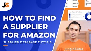 Sourcing for Amazon FBA | How to Use Jungle Scout - Supplier Database | 2023 Tutorial
