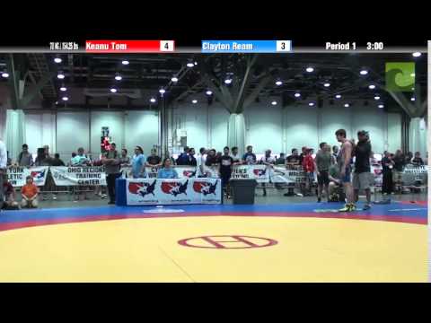 Men 70 KG / 154.25 lbs - Keanu Tom vs. Clayton Ream