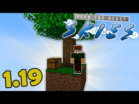 What a MODPACK Skyblock will look like with CREATE!!  - FTB Skies [Minecraft 1.19 Mods]