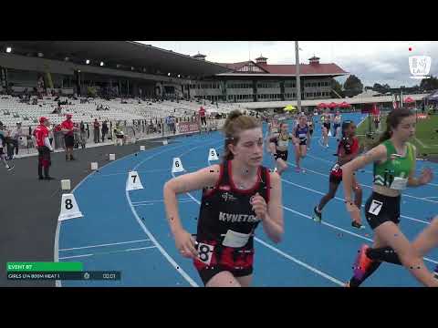 Girls U14 800m Heat 1: 2022-23 State Combined Events Championships - Sunday
