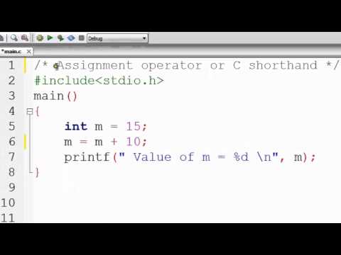 28 Assignment Operator or C Shorthand in C Programming Hindi
