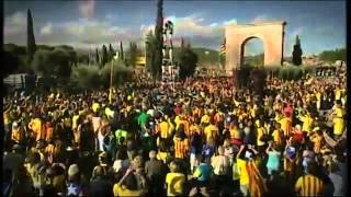 Via Catalana - Quan tot s&#39;enlaire - Txarango (subtítulos en castellano)