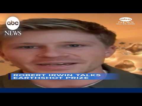 Robert Irwin talks Earthshot Prize