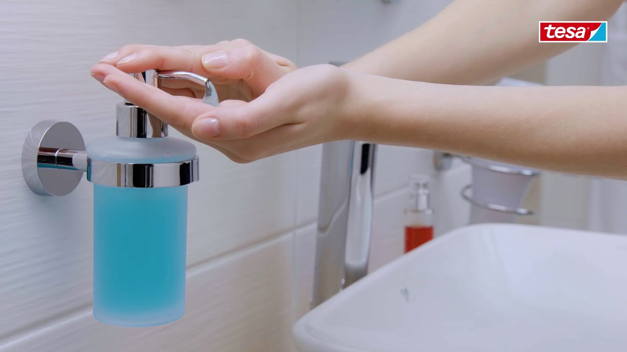 Dozownik do mydła tesa® Smooz – jak zamontować