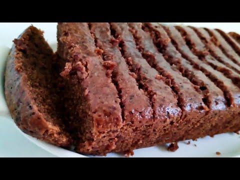 Eggless Chocolate Cake -No Oven - No Butter * Khalida Kitchen * in Urdu / Hindi چو کلیٹ کیک